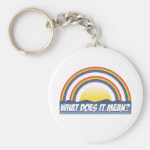 Double arc-en-ciel ce qui il signifie ? porte-clés