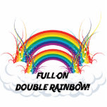 DOUBLE ARC-EN-CIEL DUR PHOTO SCULPTURES