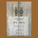 Double Barn Doors Country Birthday Party Invite invitations