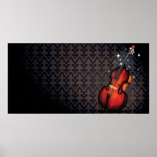Double Bass Magic Print