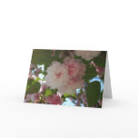 Double Blossoming Cherry Trees I Card