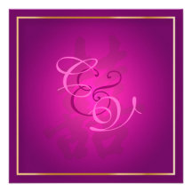 Double bonheur de PixDezines, Chinois/Framboise Invitations