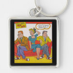 Double Date Key Chain