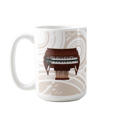 Double Decker Organ: 3D Model: Coffee Mug by spiritswitchboard