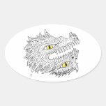 Double Dragon Sticker