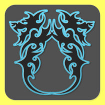 Double Dragons stickers