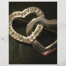 Double Entwined Love Hearts Flyers