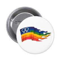 Double Female Pride Flag Pins