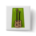 Double Guitar Pin