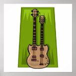 Double Guitar posters