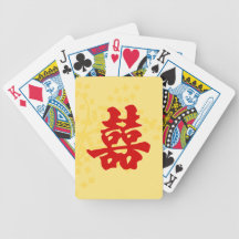 Double Happiness and Golden Blossoms Card Deck