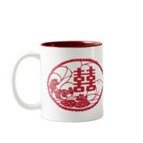 Double happiness Tree Ducks Coffee Mugs