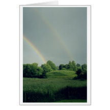 Double Irish Rainbow Greeting Card