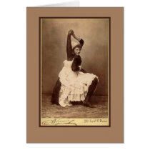 Double Jointed Circus Performer on Cards