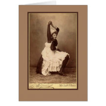 Double Jointed Circus Performer on Cards