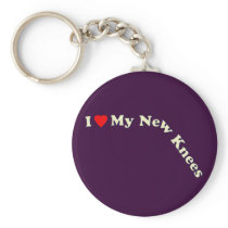 Double Knee Replacement Gifts | Get Well Keychain