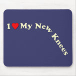 Double Knee Replacement Gifts | Get Well Mouse Pads
