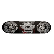 DOUBLE LOGO SKATEBOARD