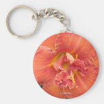 "Double Orange Day Lily" Key Chain