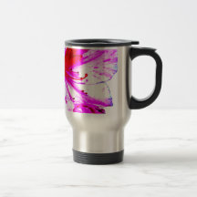Double Pink Splash Azalea Blooms Mug