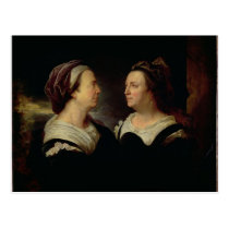 Double Portrait of Marie Serre postcards