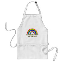 Double Rainbow. ALL THE WAY!! Aprons