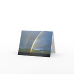Double Rainbow Greeting Cards