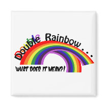 Double Rainbow Magnet