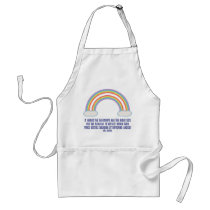 Double Rainbow Meaning Aprons