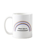 Double Rainbow Mugs