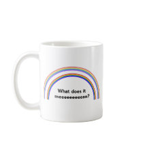 Double Rainbow Mugs