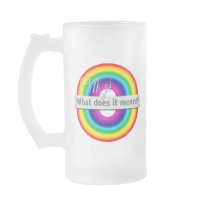 Double Rainbow: OMG! What does it mean? Mug