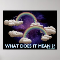 Double Rainbow Print