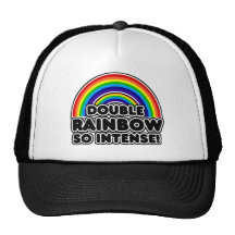 Double Rainbow so Intense Mesh Hat
