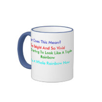 Double Rainbow So Intense Mug