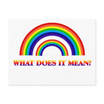 Double Rainbow. What does it mean?