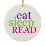 Double-Sided Eat, Sleep, READ - Retro