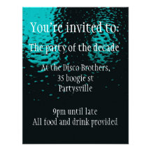 Double sided party invitation for any occasion