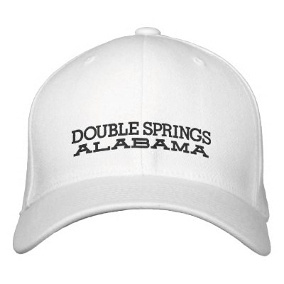 DOUBLE SPRINGS, ALABAMA HAT EMBROIDERED BASEBALL CAPS by Rep_Ya_Hood