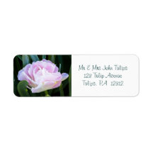 Double Tulip Avery Return Adress Label