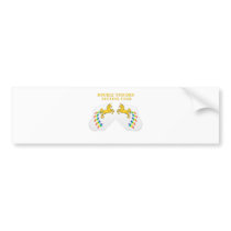 Double Unicorn Success Club Bumper Sticker