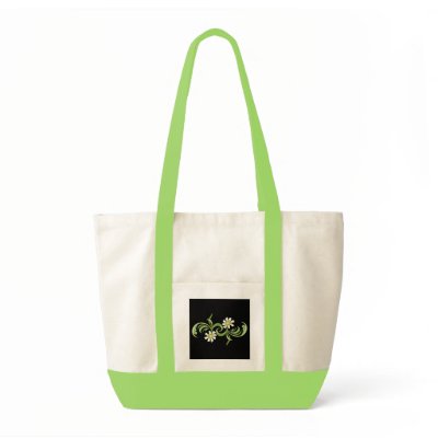 Double Vector flowers - Customized Tote Bags by myhome71