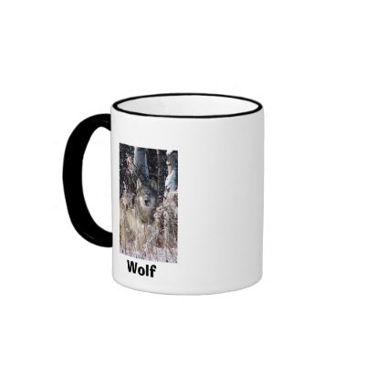 Double Wolf Ringer Mug by streamside