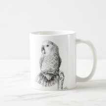 Double Yellow Head Amazon Mugs