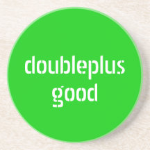 doubleplusgood coaster
