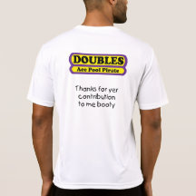 Doubles - Ace Pool Pirate - Awesome Microfiber T-shirts