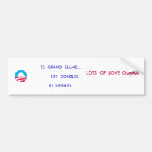 DOUBLES ANYONE ? BUMPER STICKER