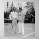 Doubles Tennis, 1923 Poster