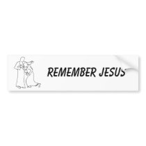 Doubting Thomas, Remember Jesus Bumper Stickers