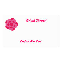 Douche nuptiale ! - Personnaliser Carte De Visite